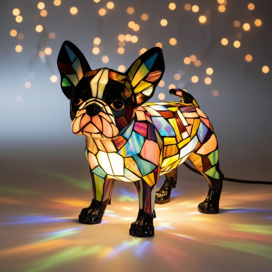 Lampe Eleganz Boston Terrier