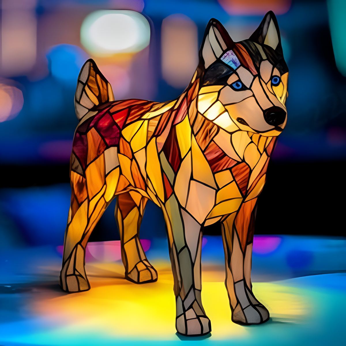 Nala – Lampe Hund Bezauberter