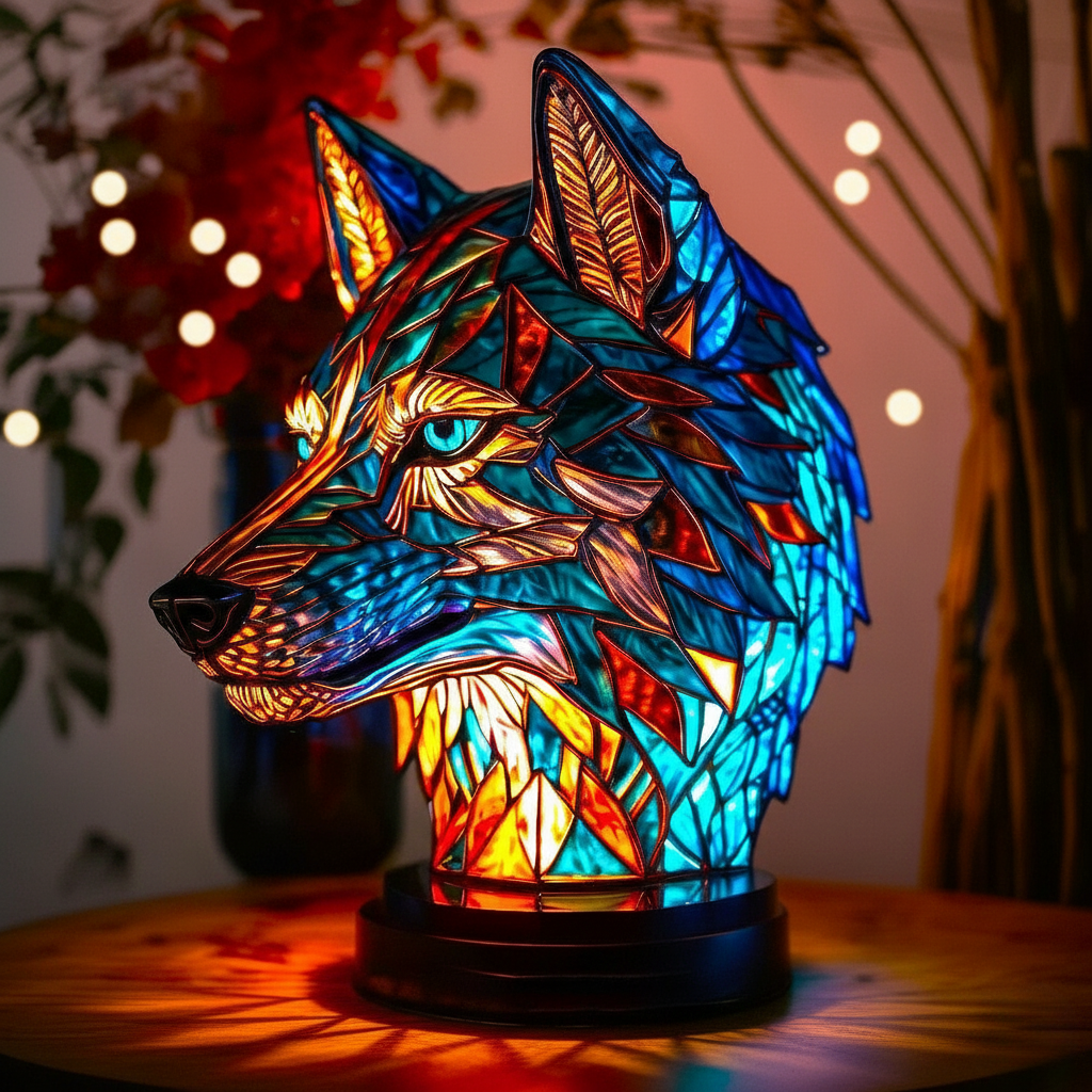 Lampe Wolf Bezaubernder