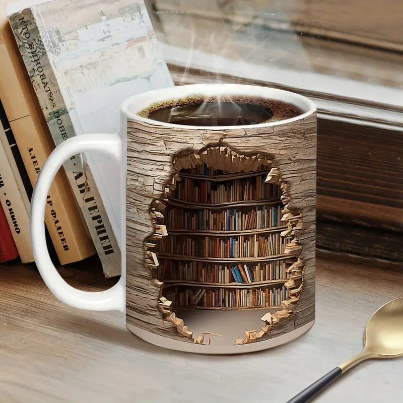 Tasse Bezaubernde de Bibliothek mit Wärmeaktivierung