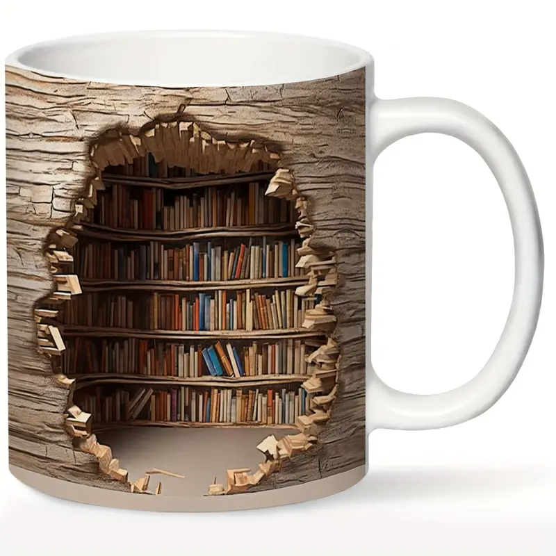 Tasse Bezaubernde de Bibliothek mit Wärmeaktivierung