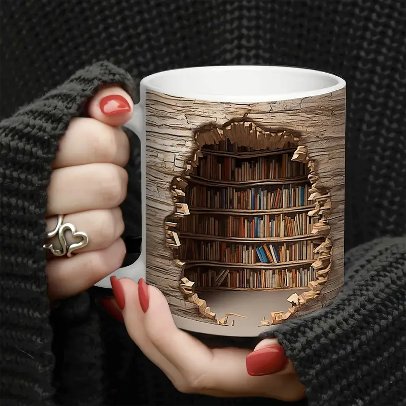 Tasse Bezaubernde de Bibliothek mit Wärmeaktivierung