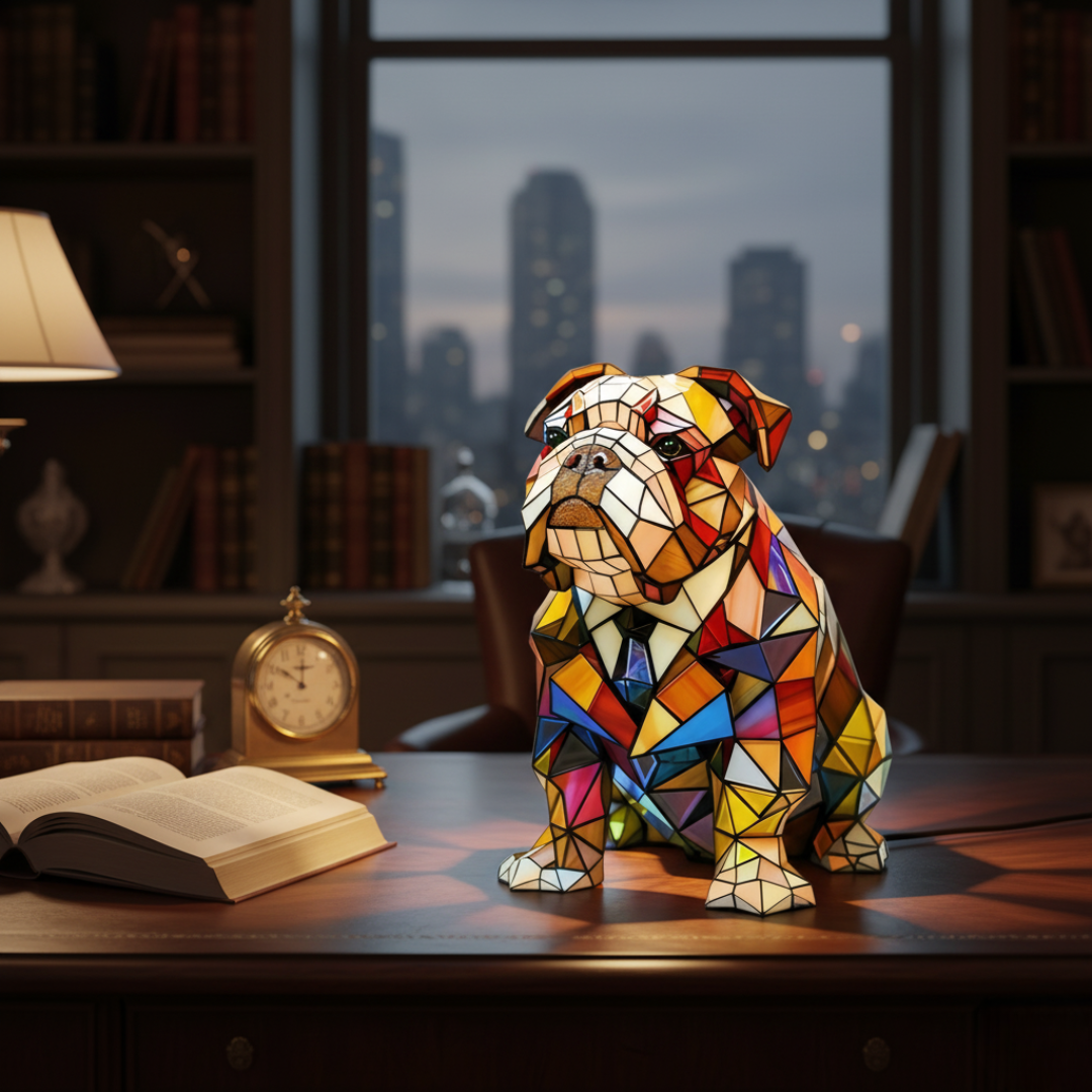 Lampe Charme Elegante des Bulldog