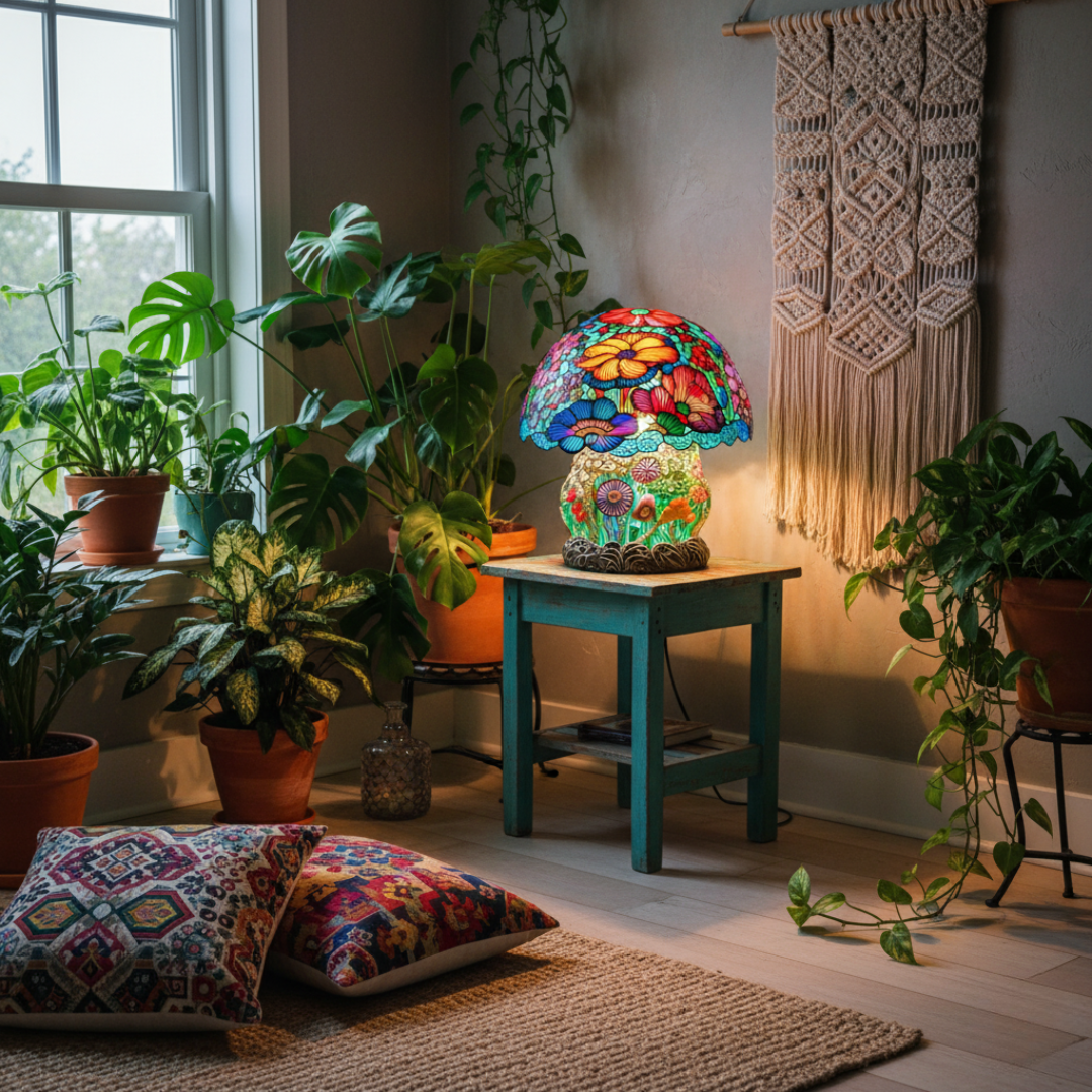 Lampe Pilz Matte