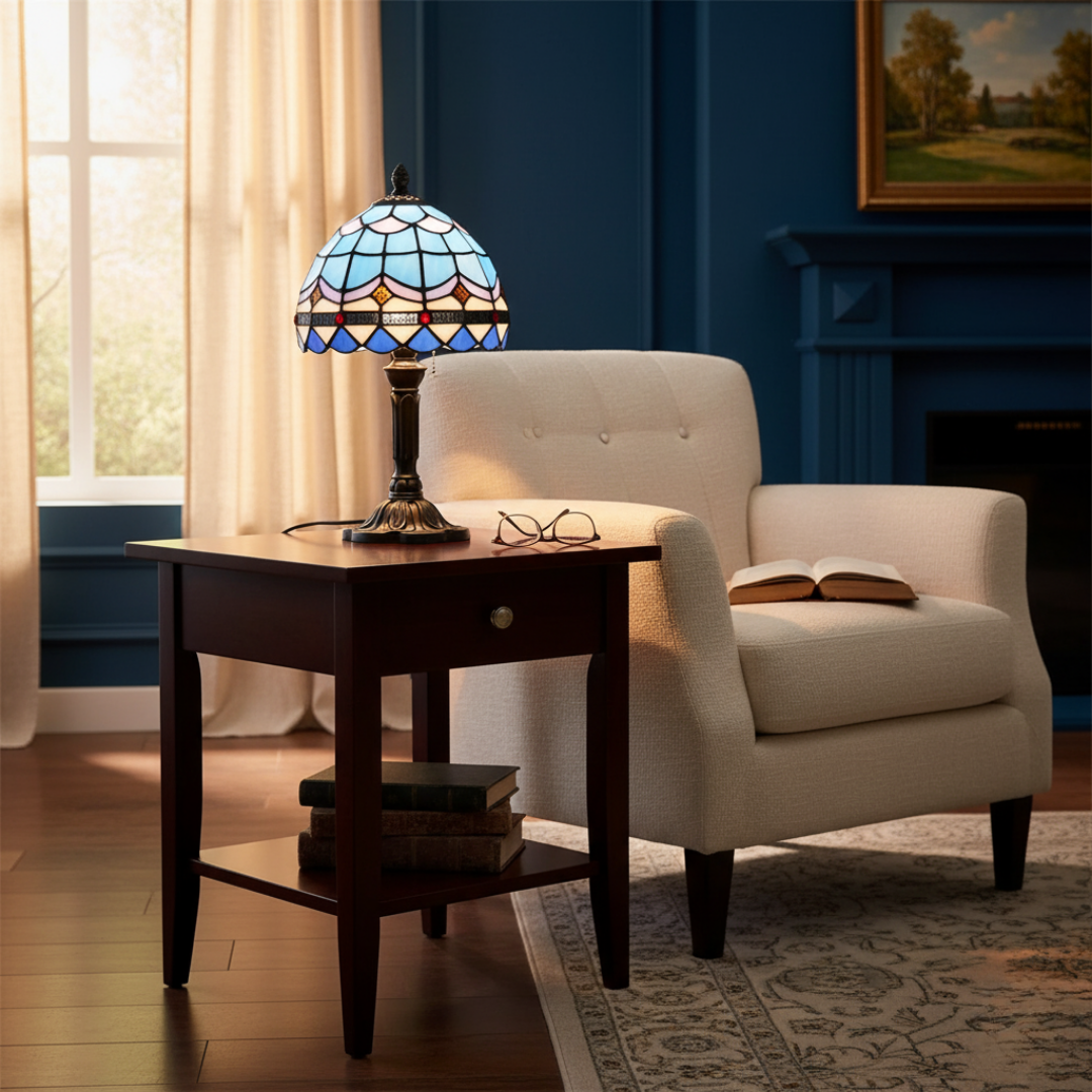 Lampe LED Barocke Goldene Retro