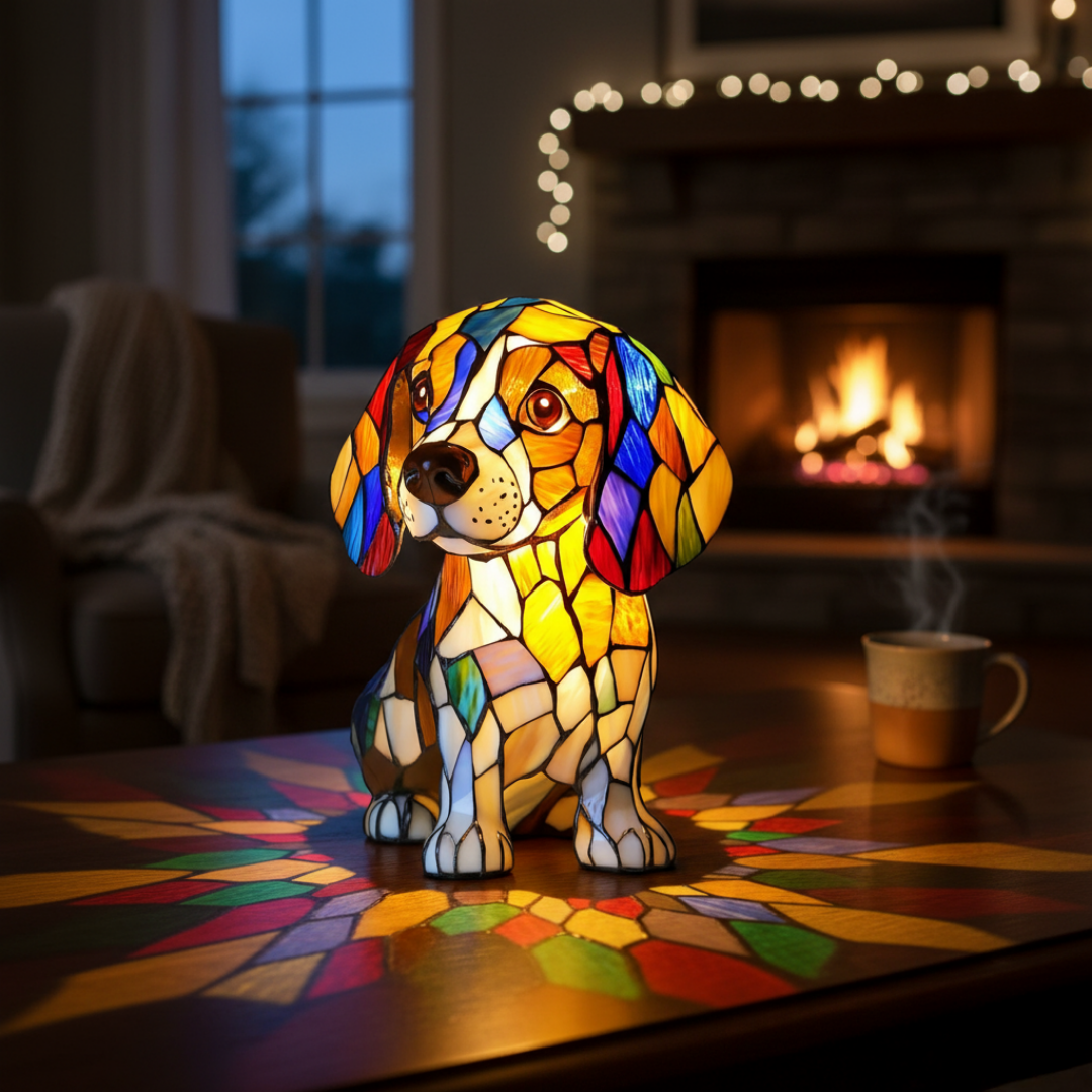 Essenz Beagle – Lampe Künstlerische