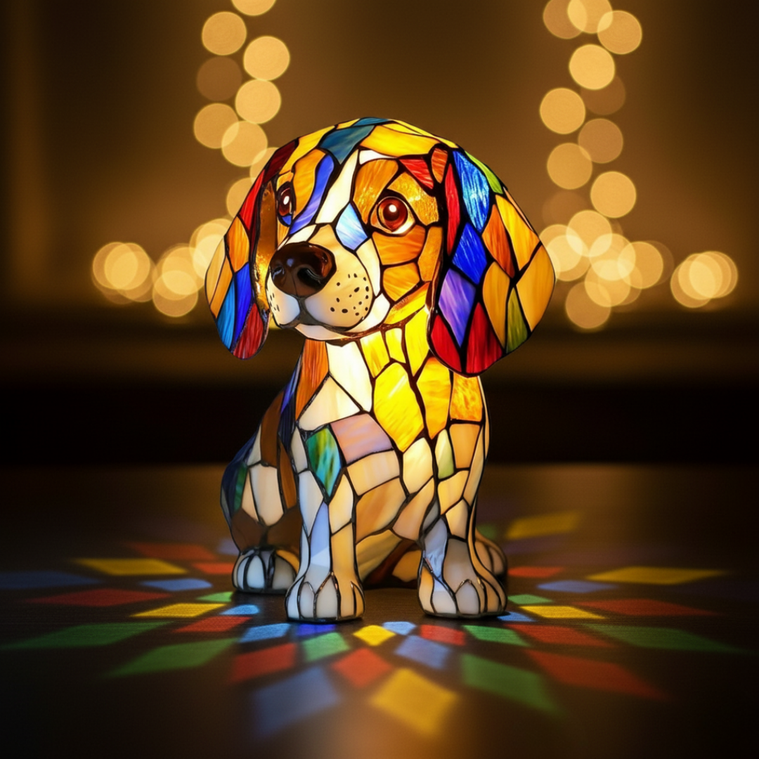 Essenz Beagle – Lampe Künstlerische