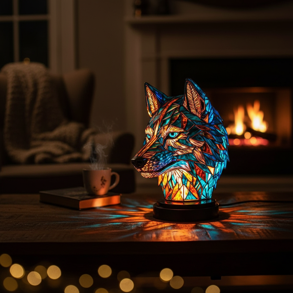 Lampe Wolf Bezaubernder