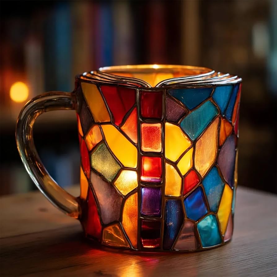 Buchtasse Aurora 3D Kunstsanal