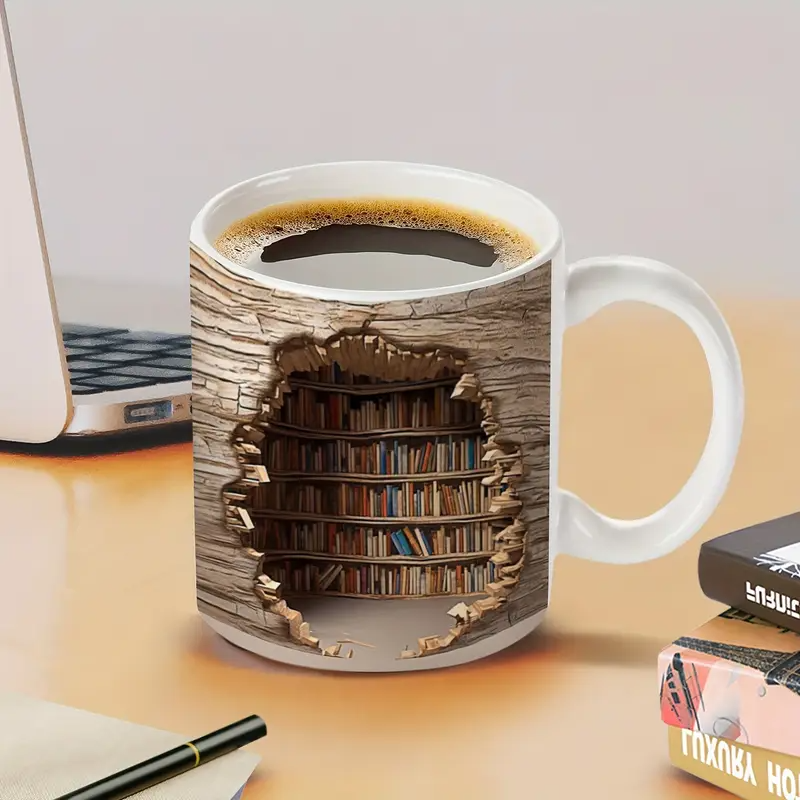 Tasse Bezaubernde de Bibliothek mit Wärmeaktivierung
