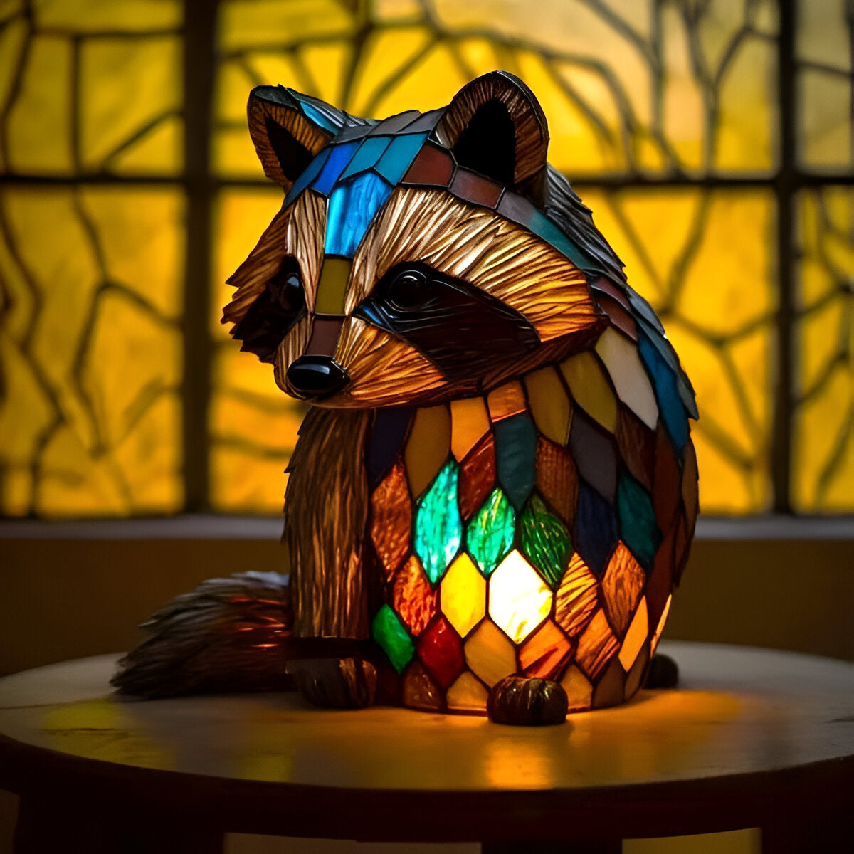 Jackie – Lampe Waschbär Bezauberter