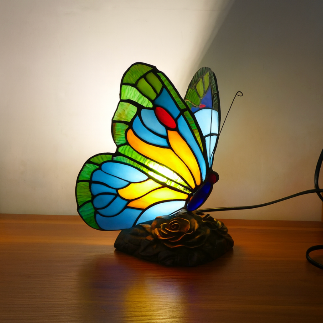 Lampe Schmetterling Blaue